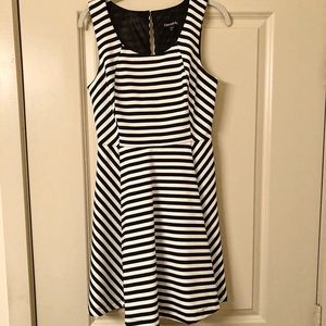 Express striped dress